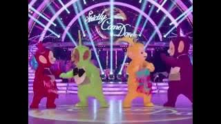 teletubbies dancing dessert