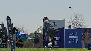 [KLPGA] 윤이나 지면 반발 / 아이언 스윙 / 파3 두려움 극복