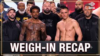 Spence Tszyu WEIGH IN RECAP: PBC's 1st PPV on DAZN a DISASTER! Fulton & Chalro fights OFF!