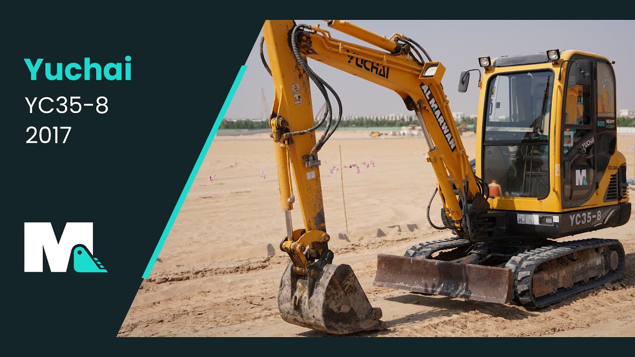 Yuchai YC35-8 Mini Excavator | 2017