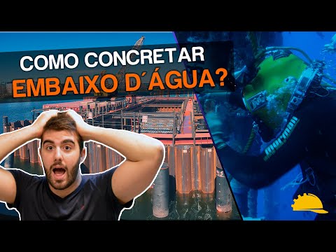 Vídeo: O concreto embebe a água?