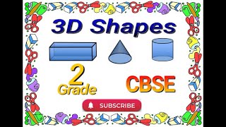 #3DShapes #Class2 #CBSE  Explanation of 3D Shapes