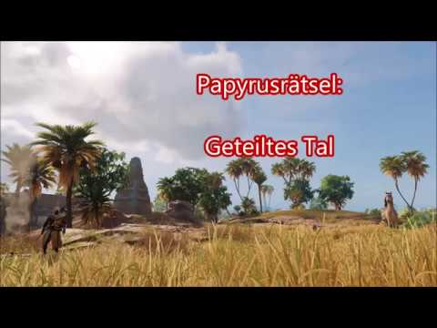 Video: Assassins Creed Origins Papyrus Puzzle-Standorte: Fruchtbares Land, Geteiltes Tal Und Mehr Erklärt