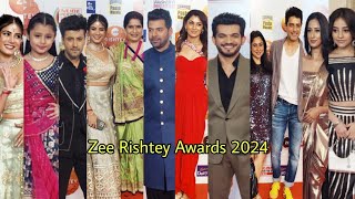 Shabir Ahluwalia, Arjun Bijlani, Sriti Jha, KaranVeer Nikki Sharma Nimisha | Zee Rishtey Awards 2024