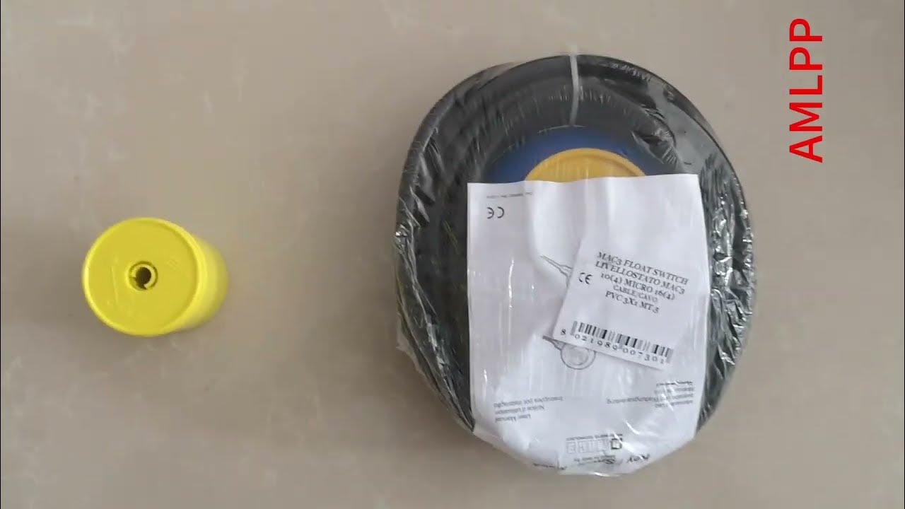 MAC3 FLOAT SWITCH WITH CABLE AND COUNTERWEIGHT M04-10 - YouTube