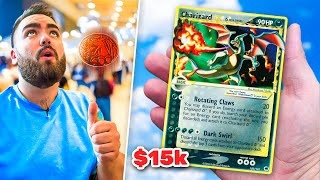 $15,000 Coin Flip for Charizard Gold Star