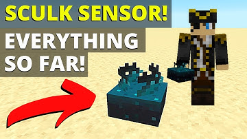 SCULK SENSOR Minecraft 1.17 Update! Tips + Tricks!