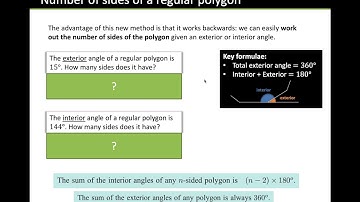 Exterior Angles of Polygons Part 3 -IGCSE Geometry Unit