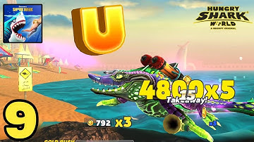 Hungry Shark World | Walkthrough Gameplay | Part-9 | (Android, iOS)