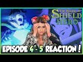 THESE PEOPLE ARE HORRIBLE! 😡 | The Rising of the Shield Hero Episode 4 & 5 Reaction + Review!