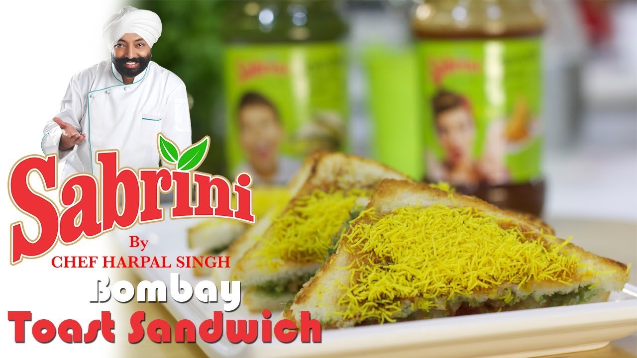 Famous Bombay Sandwich | #Sabrini Chutney | Chef Harpal Singh | chefharpalsingh