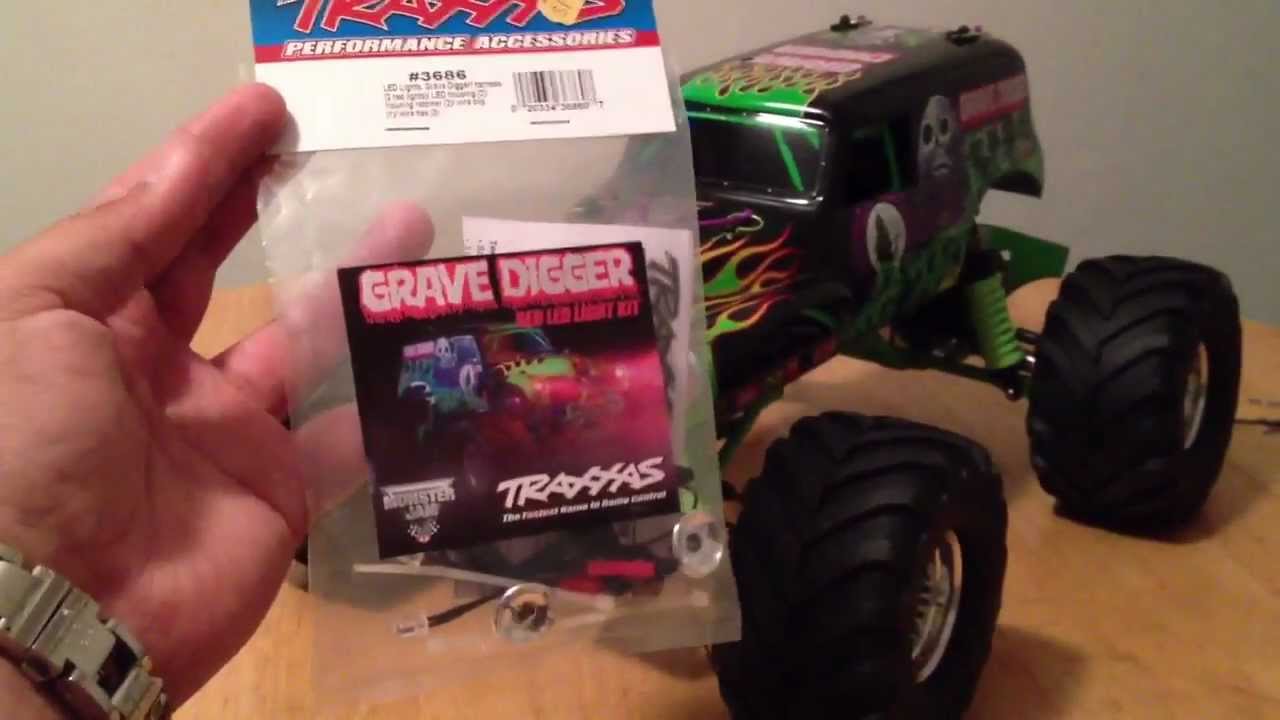 grave digger rc truck traxxas