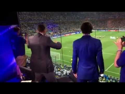 Rio Ferdinand reaction to Ronaldo penalty vs atletico madrid