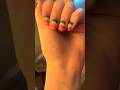 Rainbow nails🌈🏳️‍🌈 #art #lgbtcommunity #arttips #artist #kandi #bracelet #gay #lgbtqia #nails