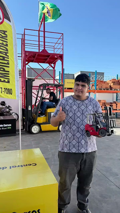 Forklift driving course