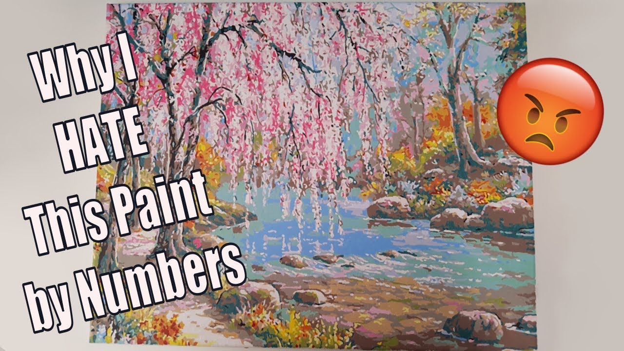 Why I HATE this Paint by Numbers - Tips & Tricks for Painting by