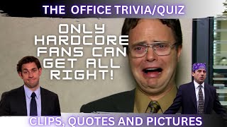 The Office Trivia\/Quiz || ULTIMATE QUIZ || Clips, Quotes and Pictures || Michea,Jim, Dwight || 2023