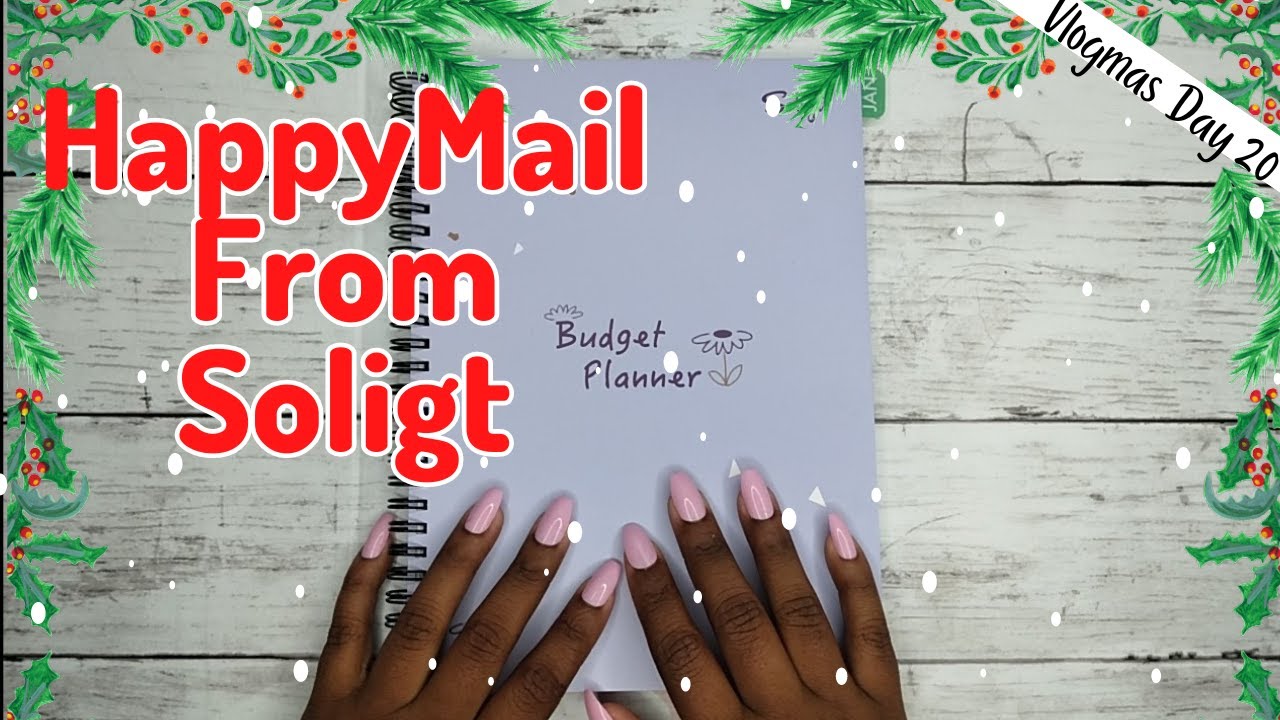 HAPPYMAIL FROM SOLIGT UNBOXING BUDGET PLANNER ON A BUDGET PLANNER happymail-from-soligt-unboxing-budget-planner-on-a-budget-planner