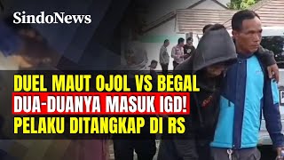 Dibegal di Jalan Sepi, Ojol Sukabumi Duel Lawan Pelaku hingga Keduanya Terluka | Sindo Trending