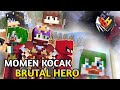 Momen kocak brutal hero   elestialchum kevin beaconcream mefelz minecraft animasi indonesia