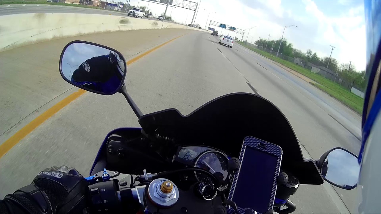 2015 R6 VS Corvette, he finally hits it - YouTube