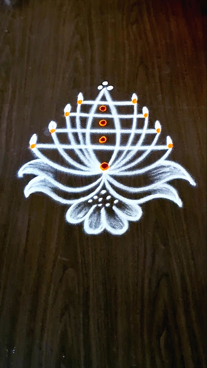 easy friday padi kolam  #kolam #rangoli #muggulu