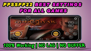 PPSSPP22 Emulator Best Settings for PS2 Games | New PS2 Emulator for android