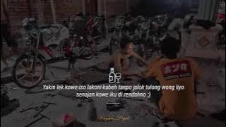story wa tentang kerja kekinian cover lagu loro rasane ati viral