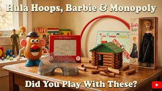 Remember Playing With These? Classic 1950s-60s Toys That Kept Us Busy for Hours