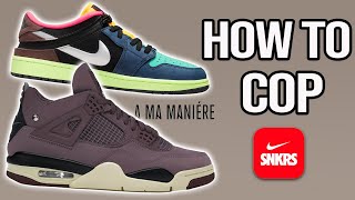 How To Cop : Nike APP Releases & A Ma Maniere Jordan 4s Official Pictures! screenshot 2