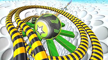 Going Balls, SpeedRun, Going Balls Portal Run Gameplay Level 383