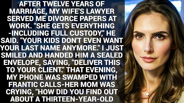 After Twelve Years Of Marriage, My Wife's Lawyer Served Me Divorce Papers At Work. "She Gets.