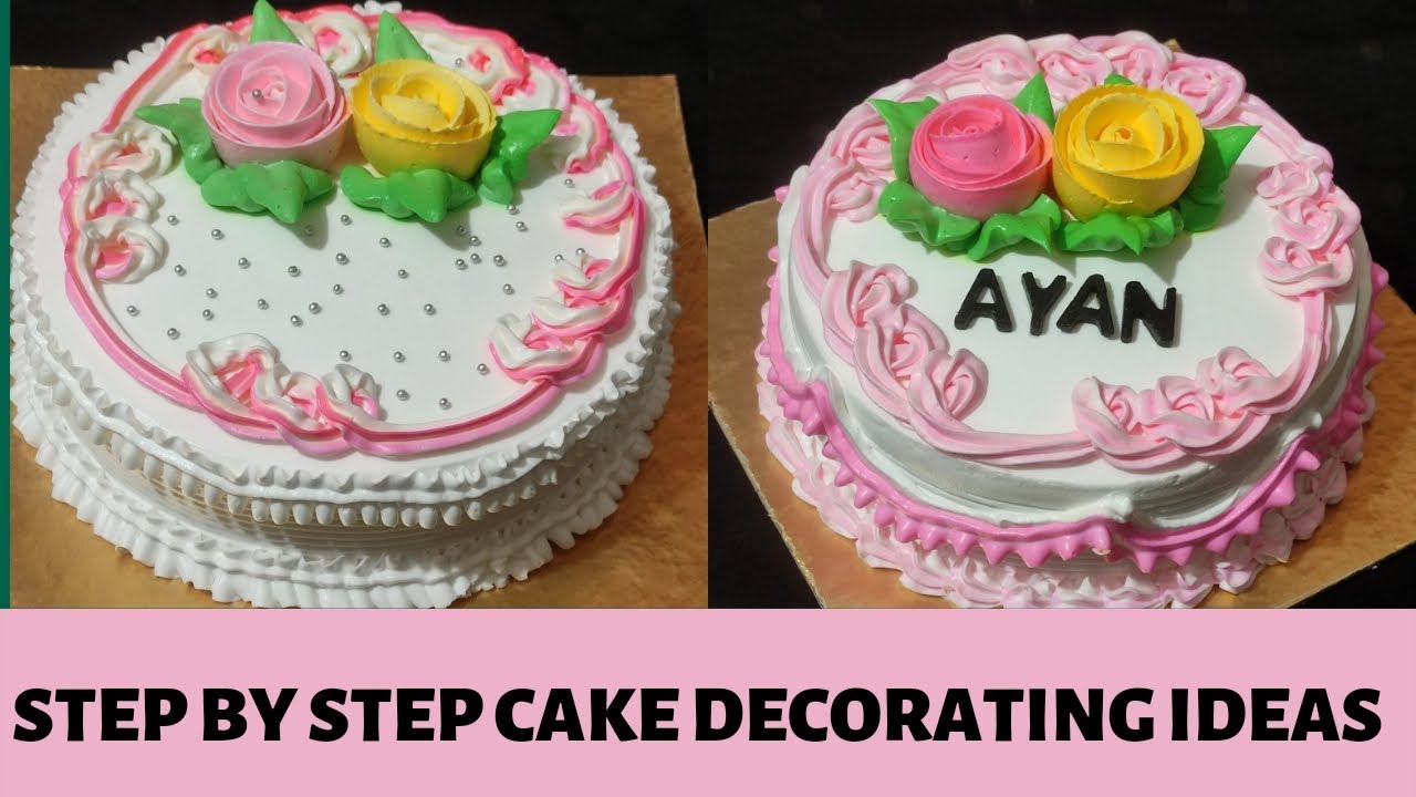 Step By Step Cake Decorating Ideas Amazing Cake Decorating Esy Cake 