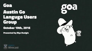 October Meetup - Illya Busigin on Goa