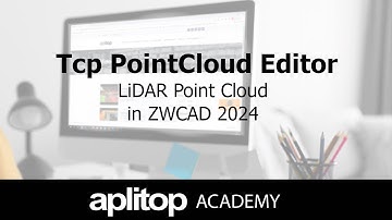 Tcp PointCloud Editor | LiDAR Point Cloud in ZWCAD 2024