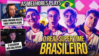 TCK FICOU EM CHOQUE COM A KRU! O REAL SUPER TIME BRASILEI...