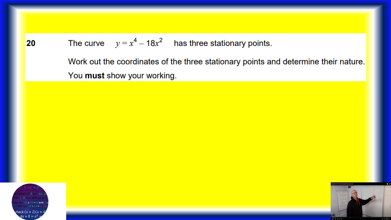 Find Stationary Points and their Nature