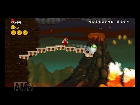 ニュースーパーマリオブラザーズwii 8 7 キノコが落ちないバグ Youtube