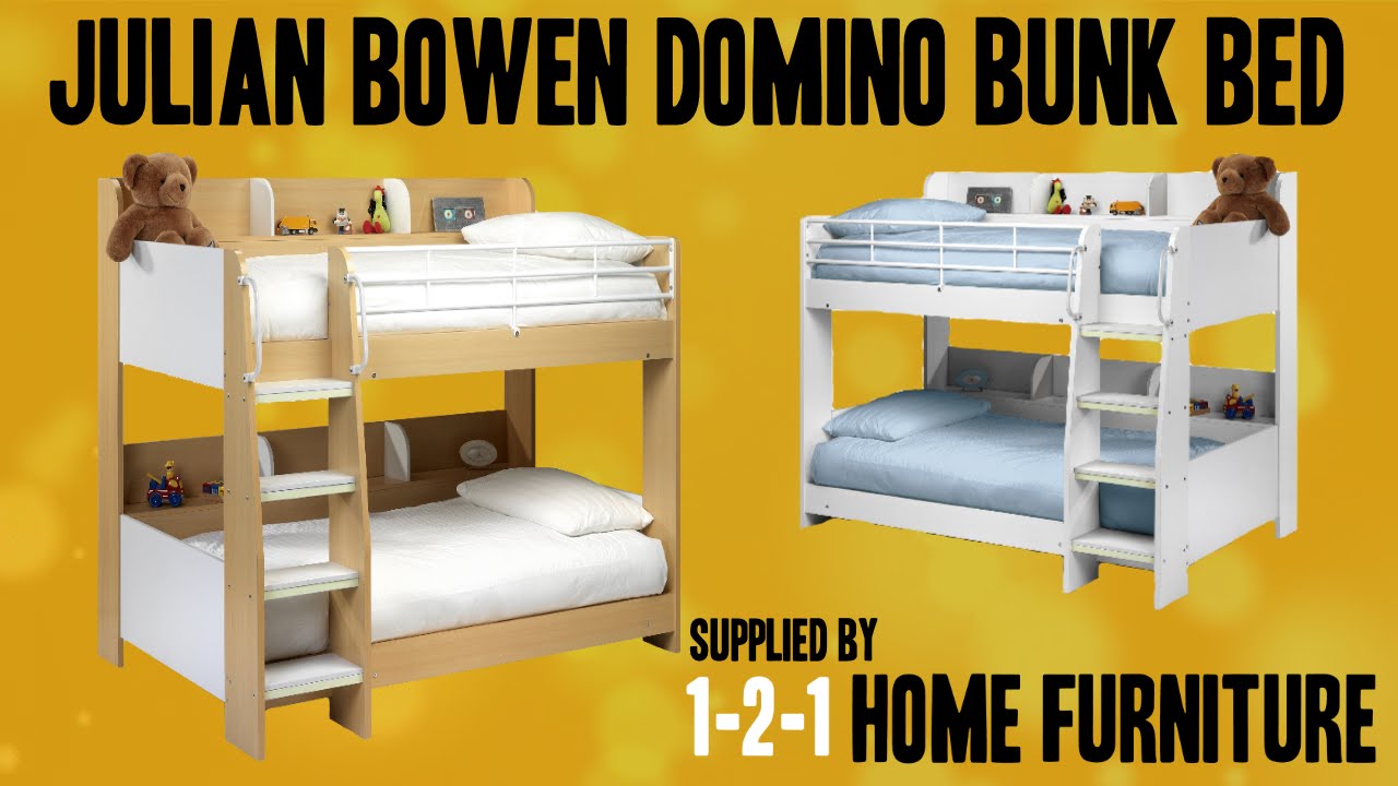 domino white bunk bed