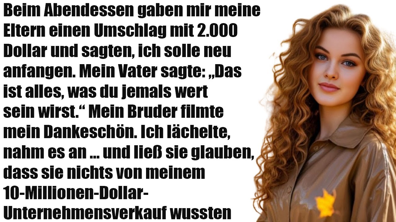 „Eltern nannten mich ‘Loser’ – doch mein 10-Mio.-Deal änderte alles.“