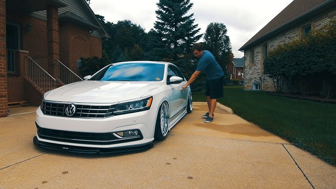 VOLKSWAGEN VW PASSAT VARIANT B7 LOWERED TUNING SHOW CAR WALKAROUND 