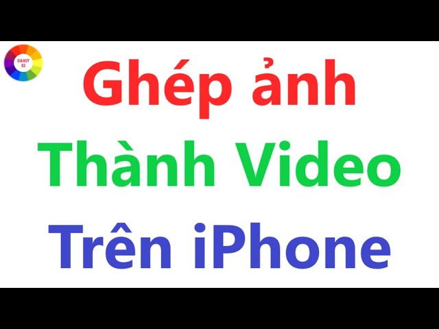 Cách Ghép Ảnh Làm Video Trên Iphone Cực Hay - Youtube