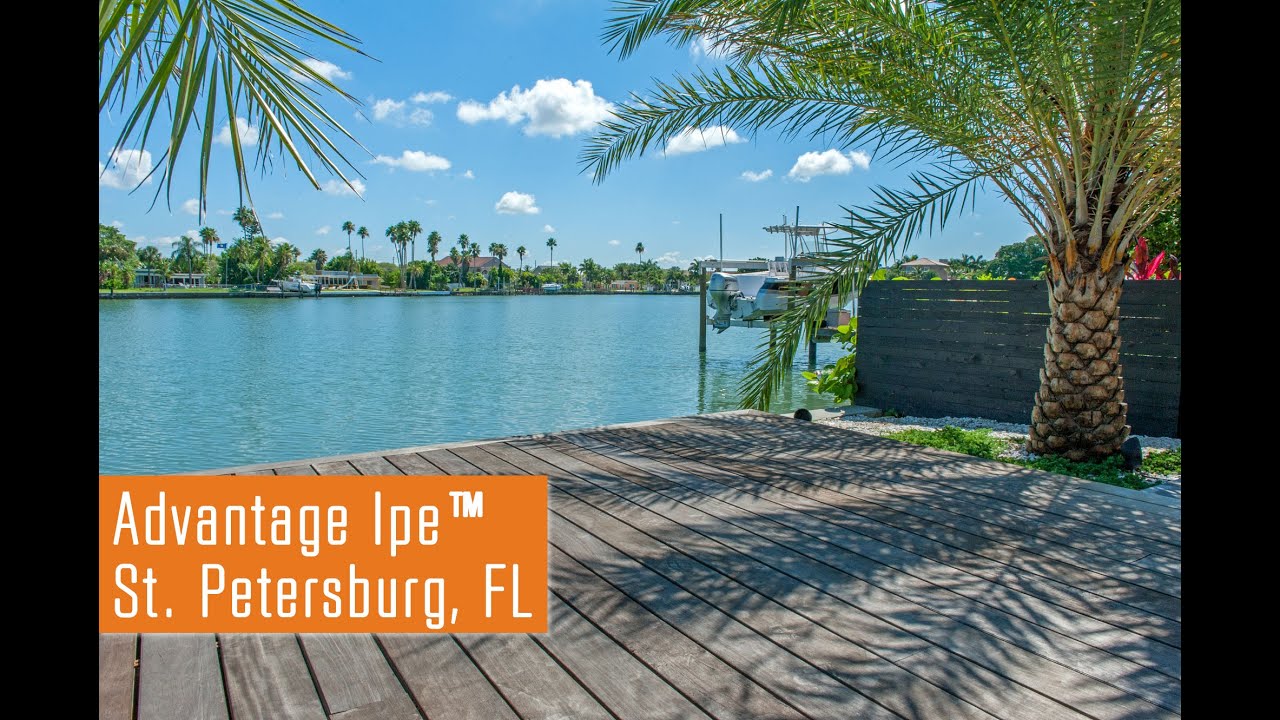 Grayed Out Advantage Ipe™ Deck in St. Petersberg, FL