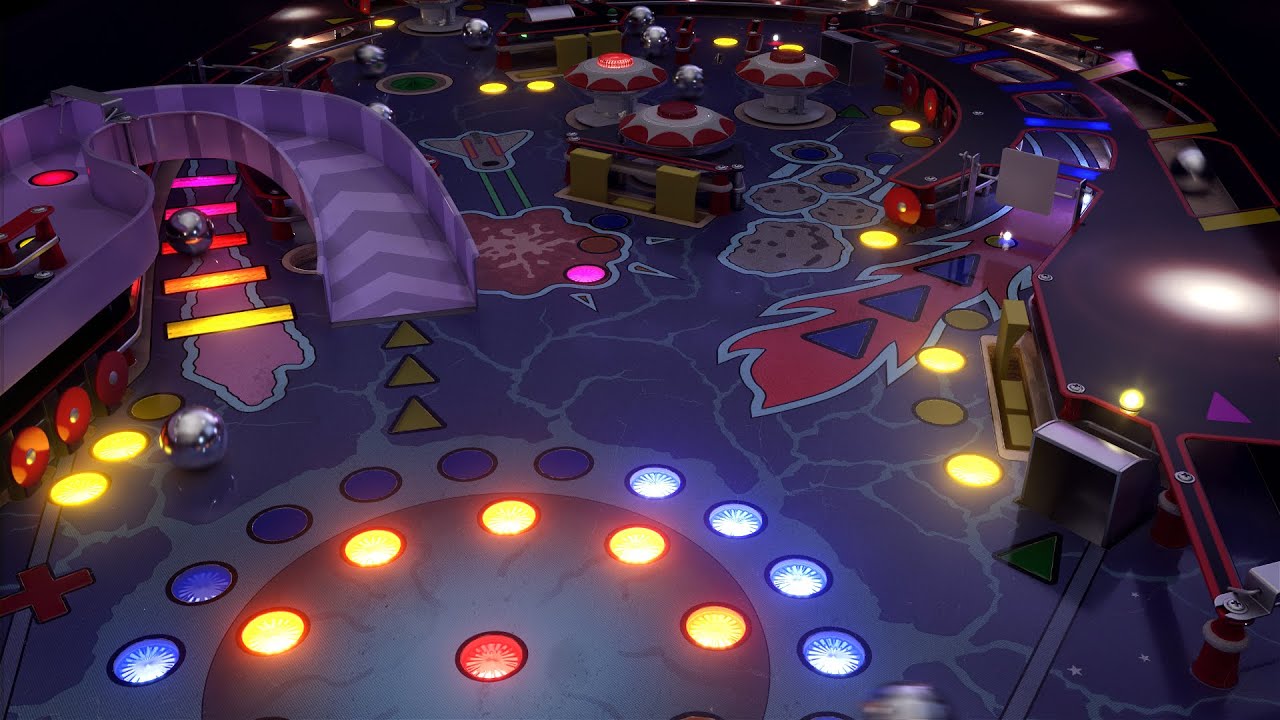 3D Pinball: Space Cadet Table Diagram Map for PC by froesch14