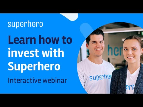 Learn how to invest with Superhero | Webinar