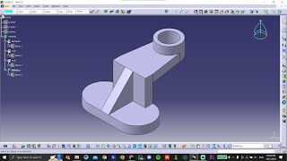 Catia V5  Part Design Tutorials for beginners | Exercise No 13
