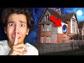 Surviving 24 HOURS in a HAUNTED HOUSE... (Bad Idea) | NichLmao
