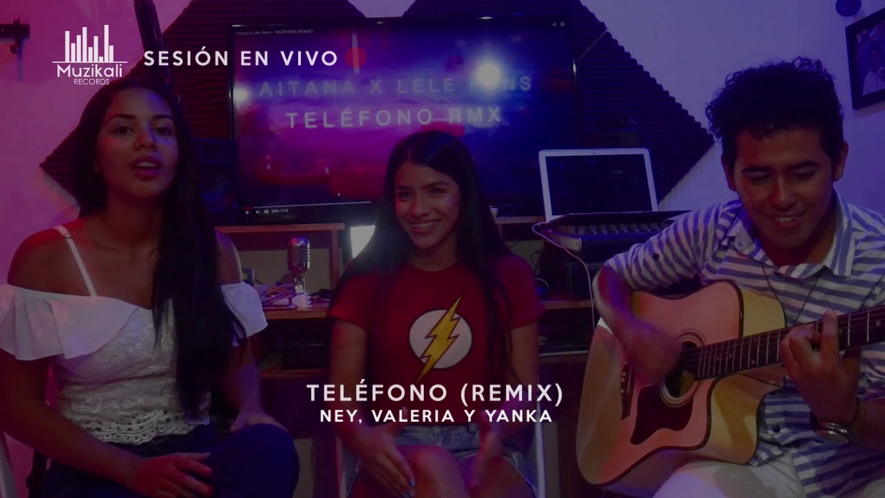 Teléfono (Remix) - Aitana x Lele Pons. #Cover HiSoyValeria x Ney x Yanka