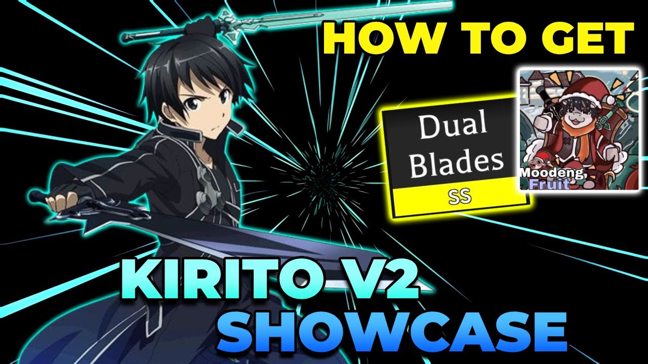 Moodeng Fruit | Kirito V2 Showcase + How To Get - YouTube