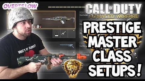 My Prestige Master Class Setups! Best 15th Prestige Create a Class Loadouts! Advanced Warfare!